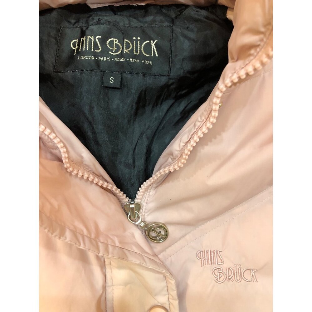 Inns Bruck Down Hooded Light Pink Puffer Jacket Size Small - Picture 5 of 8